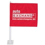 Car Flag - 12" x 13.75" Rectangle - 1 sided
