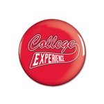 One-Color Round Safety Pin Back Button - 2" Diameter