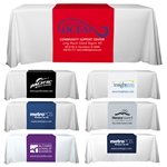 "ROGER SIX" 60 L Table Runners (Spot Color Print) / Accommodates 3 ft Table and Larger