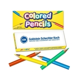4 Pack of Mini Pre-Sharpened Colored Pencils