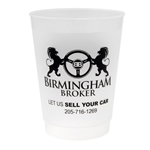 10 oz Frost-Flex™ Reusable, Unbreakable Plastic Stadium Cup