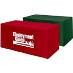 Fitted 4-Sided Table Cover - Fits 4 Foot Standard Table