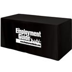 Fitted 4-Sided Table Cover - Fits 4 Foot Standard Table