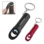 Aluminum LED Flashlight With Bottle Opener