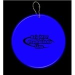 Blue Circle Plastic Medallion Badges