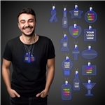 24" LIGHT UP PENDANT NECKLACES - Blue