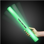 Green LED Foam 16 Inch Lumiton Batons