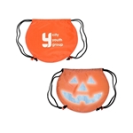 Halloween Pumpkin Drawstring Bag