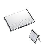 Troika Mr. Slowhand Aluminum Business Card Case Hydro-Dynamic Soft Open Button
