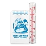 Styrene Rain Gauge — 3 1/2" W x 5 1/2" H