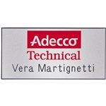 Hollywood Name Badge (Standard Size 1-1/2" x 3")