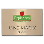 Hollywood Name Badge (Standard Size 2" x 3")