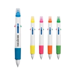 Quatro Pen With Highlighter