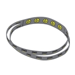 1" Dye-Sublimated Stretchy Elastic Headband with two 1/2" Bands