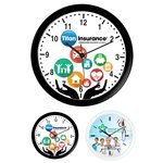 "WEDGE" 10" Economy Wall Clock