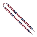 3/4" Dye-Sublimated Waffle-Weave Shoelaces (pair)