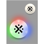 Cloud Ball with Multi-Color LED Lights