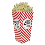 Medium Straight Edge Scoop Popcorn Box 46 oz - Paper Products