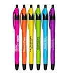iWriter® Silhouette Neon - Stylus & Retractable Ball Point Pen