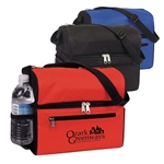 Round Top Dual Compartment 8-Pack Cooler