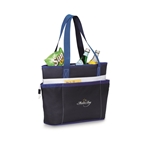 Vineyard Insulated Tote - Navy Blue