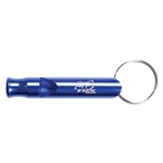 Aluminum Metal Whistle Key Chain