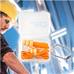 Silicone Ear Plugs With String