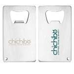 Stainless Credit Card Bottle Opener