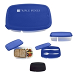 Recycled 2-Section Lunch Container