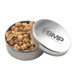 Round Tin with Peanuts