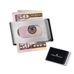 MoMA Stainless Steel Two-Sided Cash Money Clip