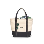 Seaside Zippered Cotton Tote