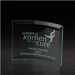 Chronicle Medium Jade Glass Award