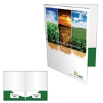 2 Glued Pocket Folder with Slits on Both Sides - Paper Products