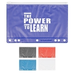 Slide Lock School Pencil Pouch