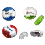 Round Pencil Sharpener Eraser Combo, Full Color Digital