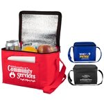 8" W x 6" D x 6" H - "COOL-IT" Non-Woven Insulated Cooler Bag