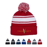 Knit Beanie With Pom Pom