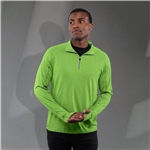 Men's TAZA Performance Knit Quarter Zip with Thumb Holes