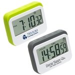 Soft Touch Widescreen Kitchen Timer/Clock
