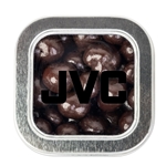 Window Tin w/ Choc Espresso Beans