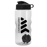 Mini Mountain Tritan® Shaker Bottle with Flip Lid - 22 oz