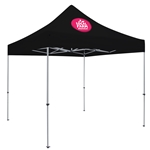 10' Deluxe Tent Kit (Full-Color Imprint, 1 Location)