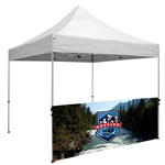 10' Premium Tent Half Wall Kit (Dye Sublimated, Single-Sided)