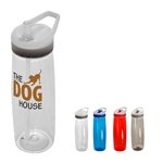 28 oz Wave Bottle With Flip Up Straw