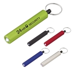 Mini Cylinder LED Flashlight Key Tag