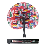 Flag Paper Fan