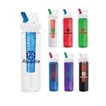 Laguna 32 oz PET Bottle with Flip Spout & Ice Stick