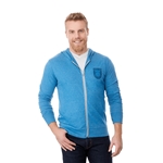 Men's GARNER Lightweight Knit Full Zip Hoodie with Thumb Holes