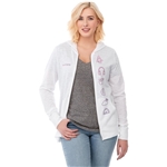 Women's GARNER Lightweight Knit Full Zip Hoodie with Thumb Holes
